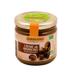 CREME DE MARRONS 390G DANIVAL  dans votre magasin bio en ligne Etiketbio.eu