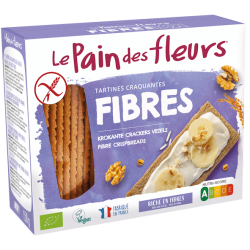 Tartines craquantes fibres 150g bio – Le Pain des Fleurs Le Pain des Fleurs  dans votre magasin bio en ligne Etiketbio.eu