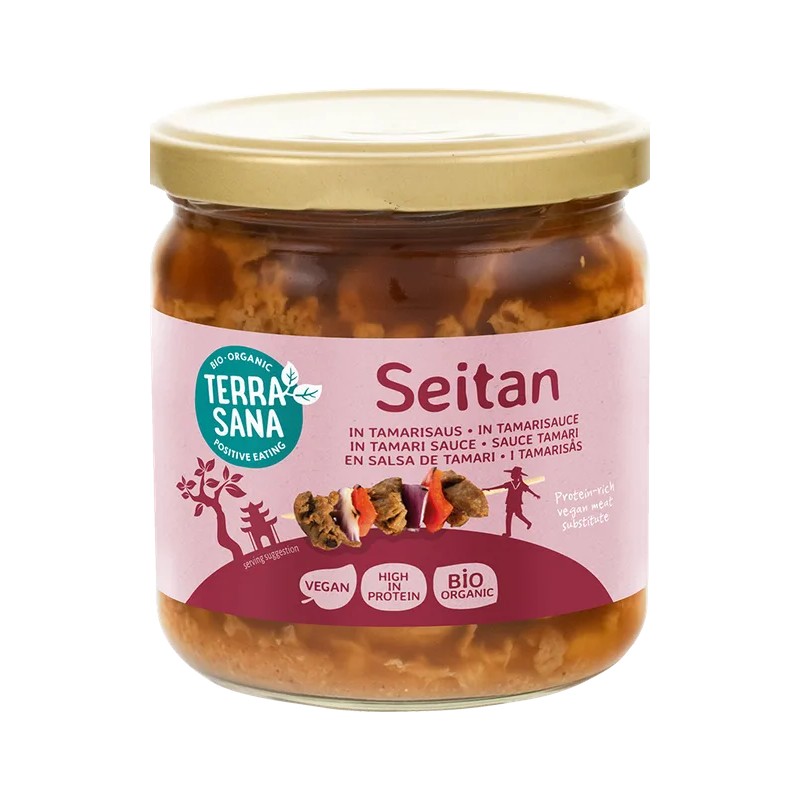 Seitan sauce tamari bio TerraSana 350g TerraSana  dans votre magasin bio en ligne Etiketbio.eu