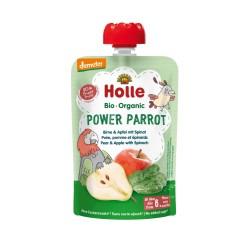 Gourde bébé poire pomme épinard bio 100g – Holle Holle  dans votre magasin bio en ligne Etiketbio.eu