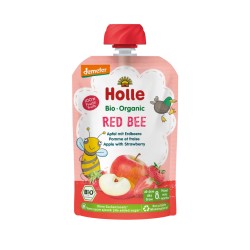 Gourde bébé pomme fraise bio 100g Demeter – Holle Holle  dans votre magasin bio en ligne Etiketbio.eu