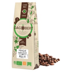 Café grains Mexique Bio 500g équitable – Dagobert Dagobert  dans votre magasin bio en ligne Etiketbio.eu