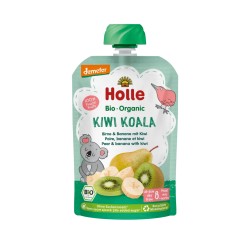 Gourde bébé poire banane kiwi bio 100g – Holle Holle  dans votre magasin bio en ligne Etiketbio.eu