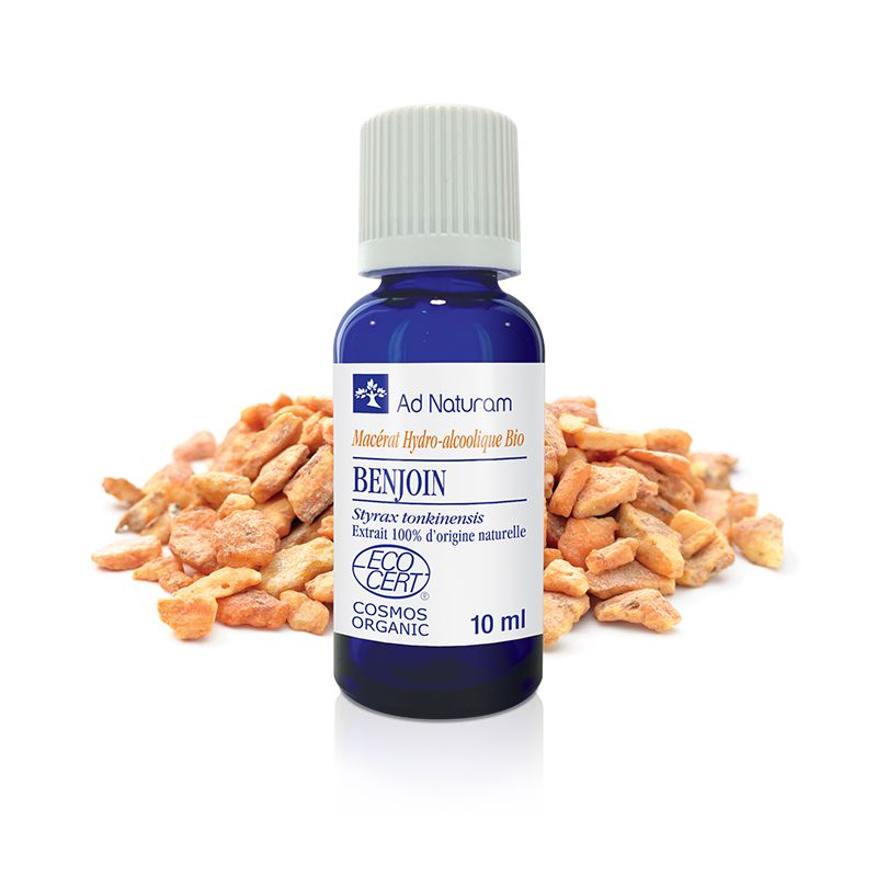 Benjoin macérat 10 ml bio – Ad Naturam Ad naturam  dans votre magasin bio en ligne Etiketbio.eu