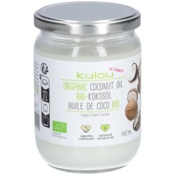 Huile de coco crue 450ml bio - Kulau Kulau  dans votre magasin bio en ligne Etiketbio.eu
