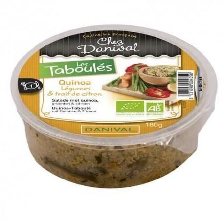 TABOULE DE QUINOA 180G | DANIVAL | Acheter sur EtiketBio.eu