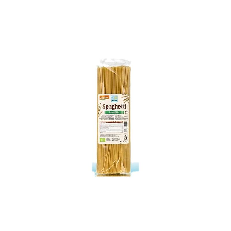 Spaghettines épeautre Demeter 500g bio – Pural Puraliment  dans votre magasin bio en ligne Etiketbio.eu