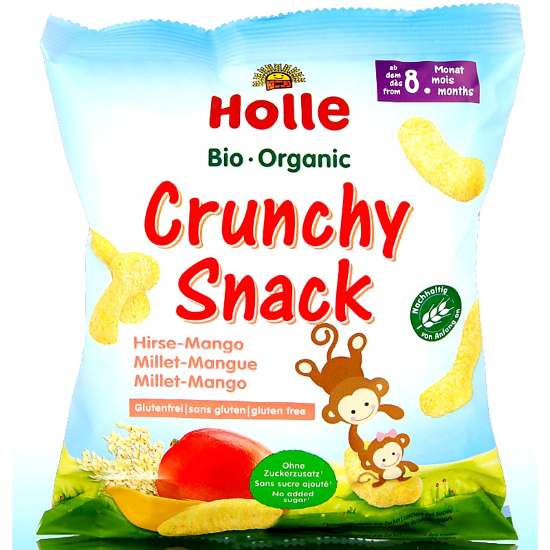 Snack millet mangue 25g bio – Holle Holle  dans votre magasin bio en ligne Etiketbio.eu