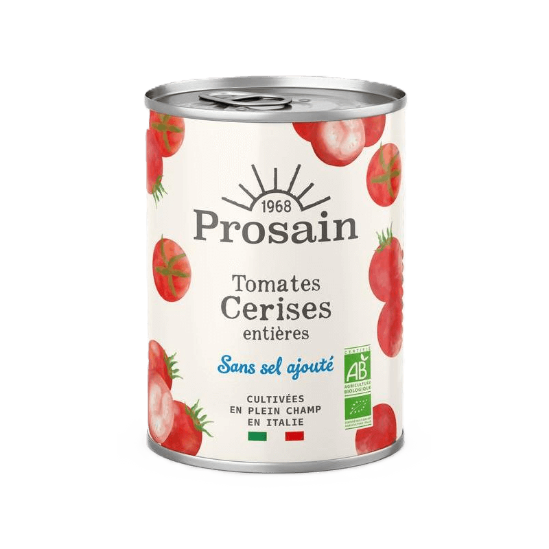 Tomates cerises bio 400g Prosain Prosain  dans votre magasin bio en ligne Etiketbio.eu