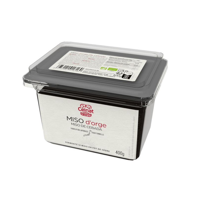 MISO ORGE NON PASTEURISE (400G) CELNAT Celnat  dans votre magasin bio en ligne Etiketbio.eu