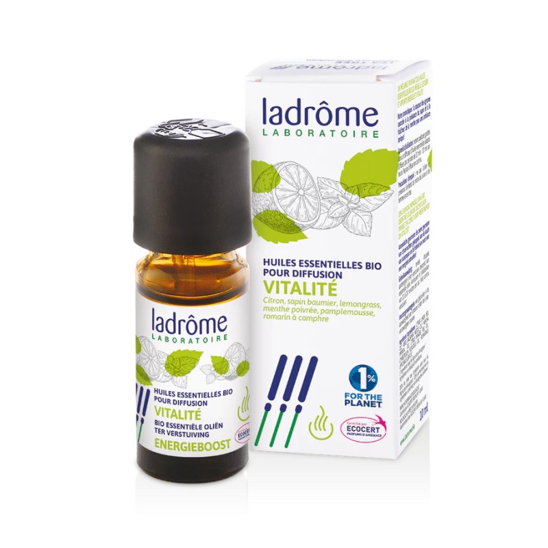 Mélange Stimulant Bio 10ml – Diffusion – Ladrôme Ladrôme  dans votre magasin bio en ligne Etiketbio.eu