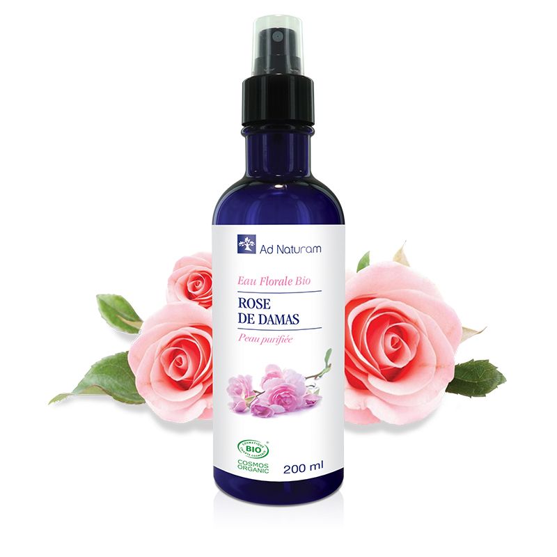 Hydrolat Rose de Damas Bio Ad Naturam 200 ml Ad naturam  dans votre magasin bio en ligne Etiketbio.eu