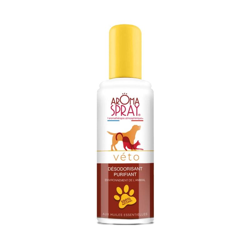 Aromaspray Véto environnement animal 100ml Aroma Spray  dans votre magasin bio en ligne Etiketbio.eu