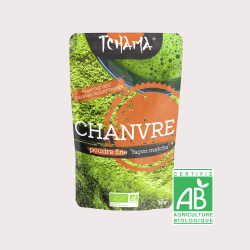 Poudre de chanvre bio Tchama 50g – Ecoidée Ecoidées  dans votre magasin bio en ligne Etiketbio.eu