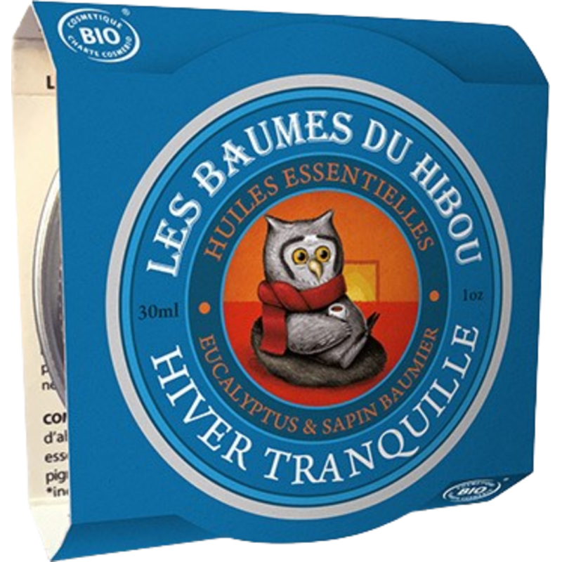 Baume Hiver Tranquille 30ml bio – Les Baumes du Hibou Baume du hibou  dans votre magasin bio en ligne Etiketbio.eu