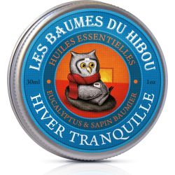 Baume Hiver Tranquille 30ml bio – Les Baumes du Hibou Baume du hibou  dans votre magasin bio en ligne Etiketbio.eu
