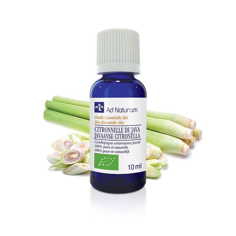 Huile essentielle Citronnelle bio Ad Naturam 10 ml Ad naturam  dans votre magasin bio en ligne Etiketbio.eu