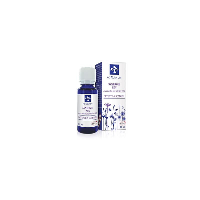 Synergie Zen Ad Naturam 30 ml Ad naturam  dans votre magasin bio en ligne Etiketbio.eu
