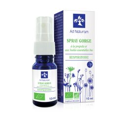 Spray gorge bio Propolis Ad Naturam 15 ml Ad naturam  dans votre magasin bio en ligne Etiketbio.eu