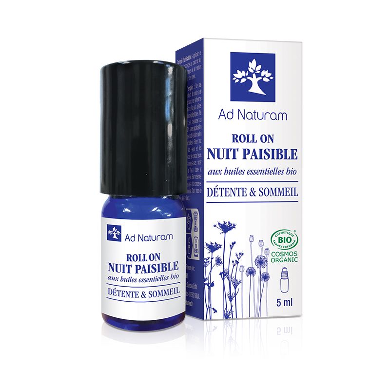 Roll-on Nuit Paisible Ad Naturam 5 ml Ad naturam  dans votre magasin bio en ligne Etiketbio.eu