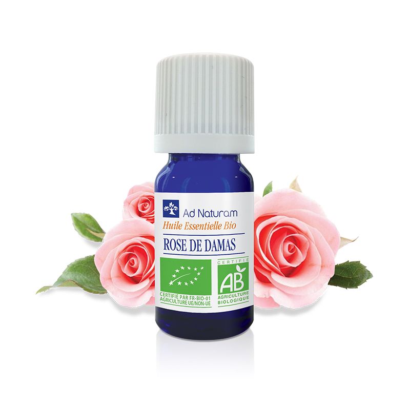 Huile essentielle Rose de Damas bio 2 ml – Ad Naturam Ad naturam  dans votre magasin bio en ligne Etiketbio.eu