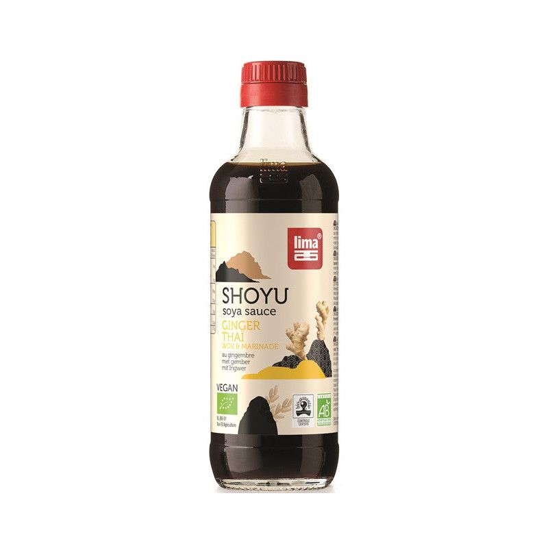 Sauce Shoyu Ginger Thaï Lima 250ml Lima  dans votre magasin bio en ligne Etiketbio.eu