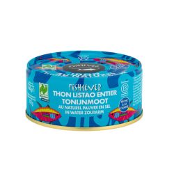Thon listao pauvre en sel 160g – Fish4Ever Fish4ever  dans votre magasin bio en ligne Etiketbio.eu