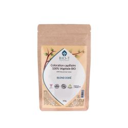 Coloration végétale blond doré BIO-T 100 g   dans votre magasin bio en ligne Etiketbio.eu
