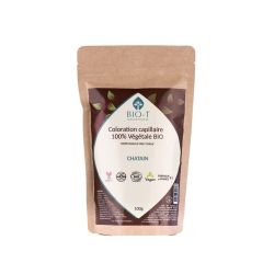 Coloration végétale Châtain bio 100g – Bio-T   dans votre magasin bio en ligne Etiketbio.eu