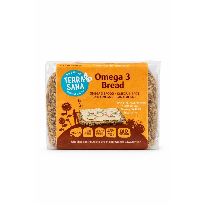 Pain oméga 3 bio 300g – TerraSana TerraSana  dans votre magasin bio en ligne Etiketbio.eu