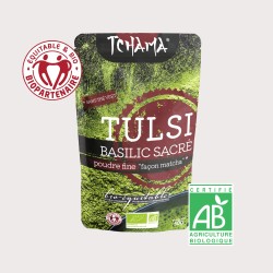 Tulsi bio équitable 50g – infusion apaisante Ecoidées Ecoidées  dans votre magasin bio en ligne Etiketbio.eu