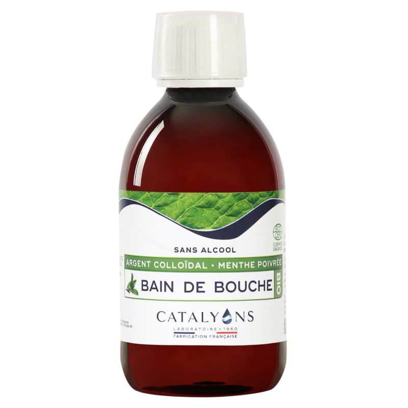 Bain de bouche bio 500 ml sans alcool – Catalyons Catalyons  dans votre magasin bio en ligne Etiketbio.eu