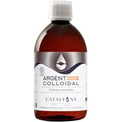 Argent colloïdal 40 ppm 500 ml – Catalyons Catalyons  dans votre magasin bio en ligne Etiketbio.eu