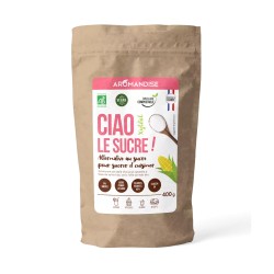 Ciao le sucre xylitol maïs bio 400 g – Aromandise Aromandise  dans votre magasin bio en ligne Etiketbio.eu