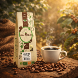 Café grains Colombie bio 250g – Dagobert Dagobert  dans votre magasin bio en ligne Etiketbio.eu