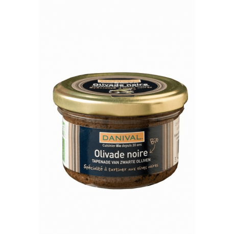 Olivade noire 100g Danival dans votre magasin bio en ligne Etiketbio.eu Olivade noire 100g Danival dans votre magasin bio en ligne Etiketbio.eu