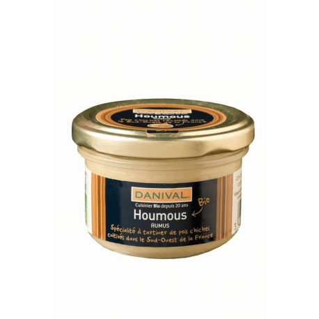 Houmous 100g Danival  dans votre magasin bio en ligne Etiketbio.eu