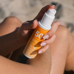 Spray solaire SPF50 bio 100g - Alphanova Alphanova  dans votre magasin bio en ligne Etiketbio.eu