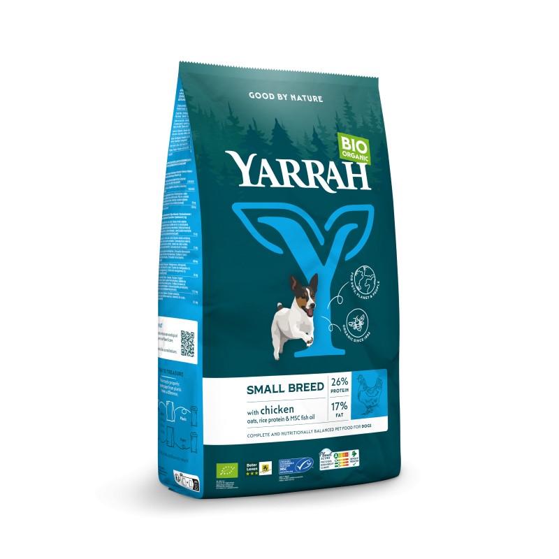 Croquettes chien petite race poulet bio – Yarrah 2 kg Yarrah  dans votre magasin bio en ligne Etiketbio.eu