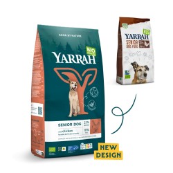Croquettes senior chien poulet bio – Yarrah 2 kg Yarrah  dans votre magasin bio en ligne Etiketbio.eu
