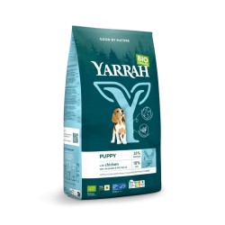 Croquettes chiot poulet bio – Yarrah 2 kg Yarrah  dans votre magasin bio en ligne Etiketbio.eu