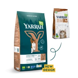 Croquettes chat sans blé poulet poisson bio – Yarrah 2,4 kg Yarrah  dans votre magasin bio en ligne Etiketbio.eu