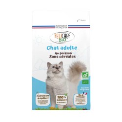 Croquettes chat poisson bio 2 kg – Felichef Felichef bio  dans votre magasin bio en ligne Etiketbio.eu