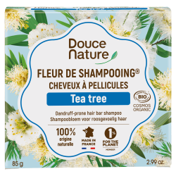 Fleur shampooing anti-pelliculaire 85g – Douce Nature Douce Nature  dans votre magasin bio en ligne Etiketbio.eu