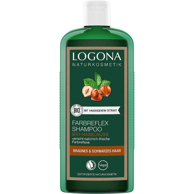 Shampooing reflets noisette 250ml – Logona Logona  dans votre magasin bio en ligne Etiketbio.eu