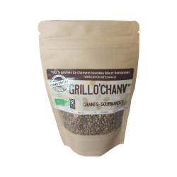 Graines de chanvre torréfiées Grillo’Chanv’ 100g Yoann Gouery  dans votre magasin bio en ligne Etiketbio.eu