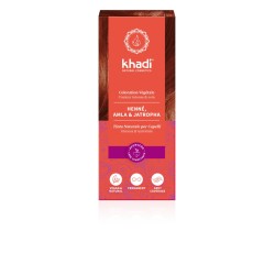 Coloration végétale Henné Amla Jatropha 100g - Khadi Khadi  dans votre magasin bio en ligne Etiketbio.eu