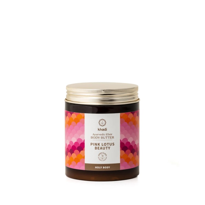 Beurre corporel Pink Lotus Beauty 250ml - Khadi Khadi  dans votre magasin bio en ligne Etiketbio.eu