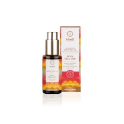 Huile corps Spicy Cell-Lite 50ml - Khadi Khadi  dans votre magasin bio en ligne Etiketbio.eu