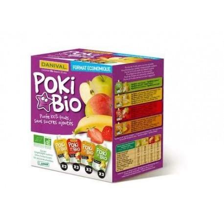 POKI PANACHES SAVEURS INCONTOURNABLES 8X90G | DANIVAL | Acheter sur...